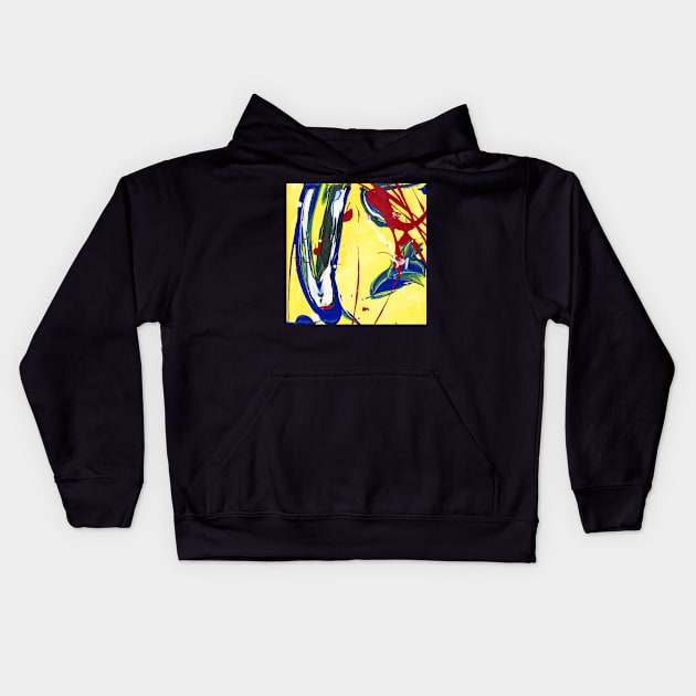 Micro expressions II/IX Kids Hoodie by FJBourne